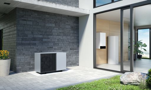 Installation pompe a chaleur air/eau Vitocal 150 par Atéo Energies