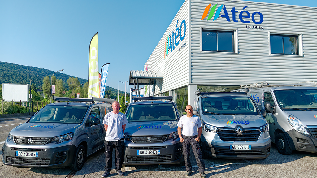 Installation, Maintenance et SAV par nos équipes de professionnel Atéo Energies sur Oyonnax